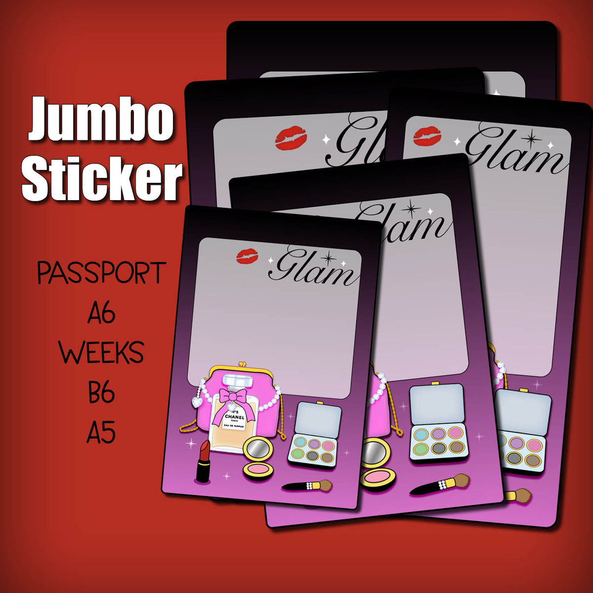 Diamonds Are Forever Jumbo Planner Sticker – Shine Sticker Studio