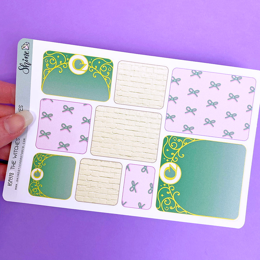 The Witches of Oz Box Planner Stickers – Shine Sticker Studio
