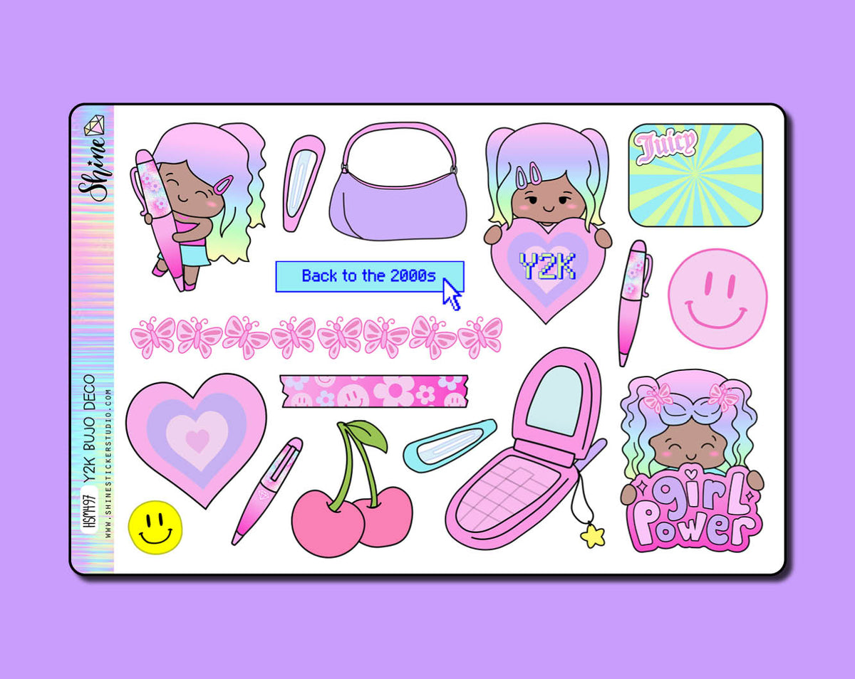 Y2K Sticker Sheet