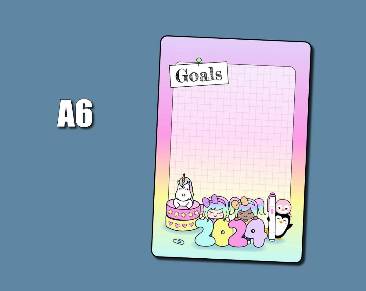2024 Planner Jumbo Sticker – Shine Sticker Studio