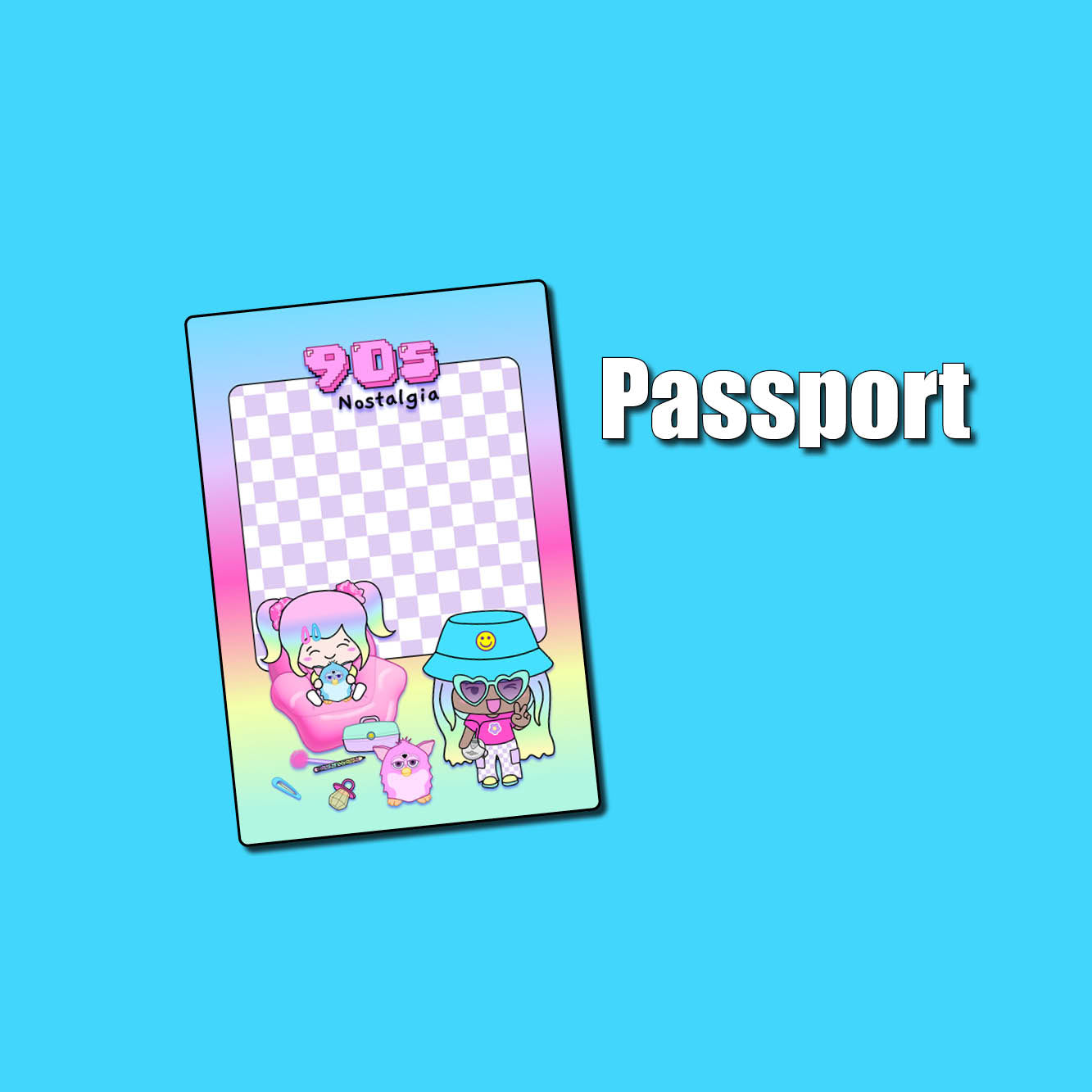 90s Nostalgia Jumbo Planner Sticker – Shine Sticker Studio