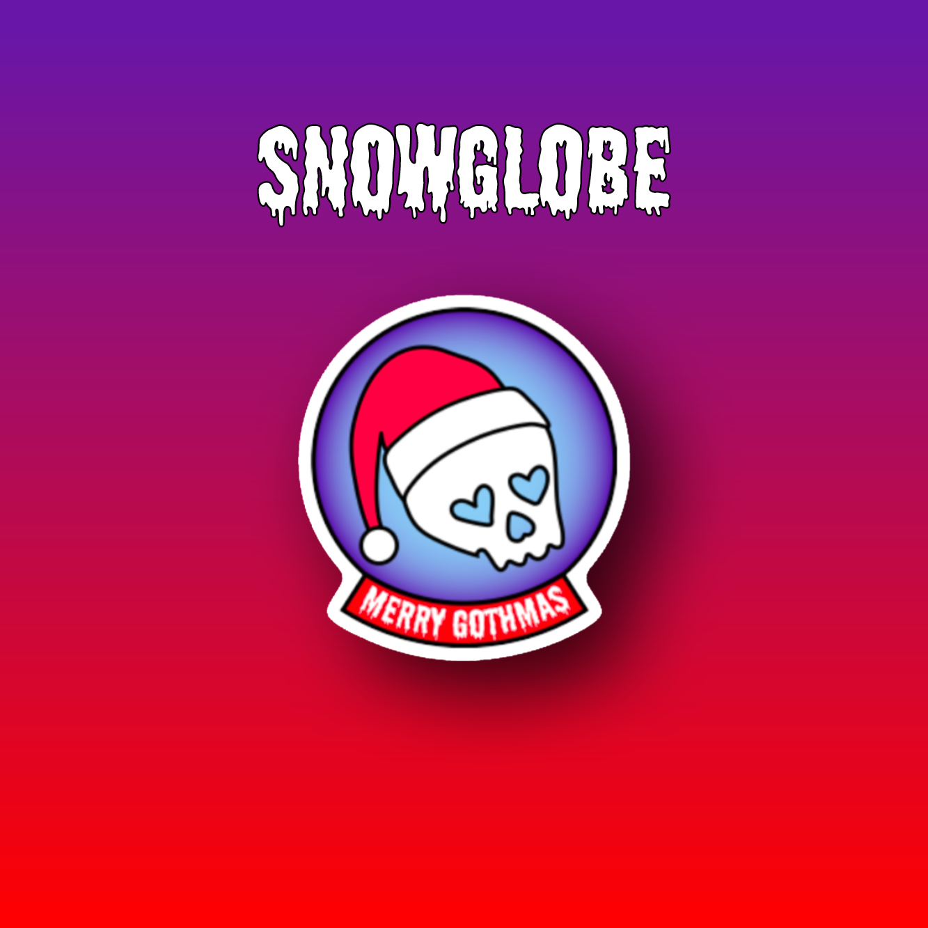 Edgar Christmas Sticker DIE CUT Collection – Shine Sticker Studio