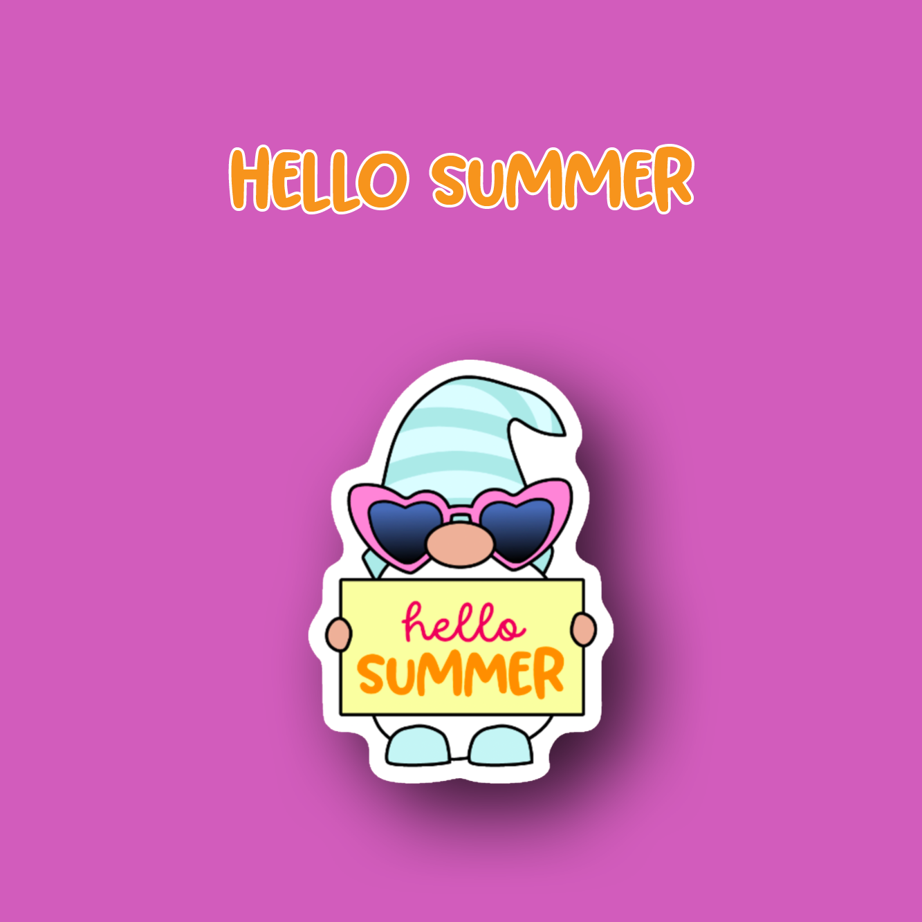 Summer Shenanigans Sticker DIE CUT Collection – Shine Sticker Studio