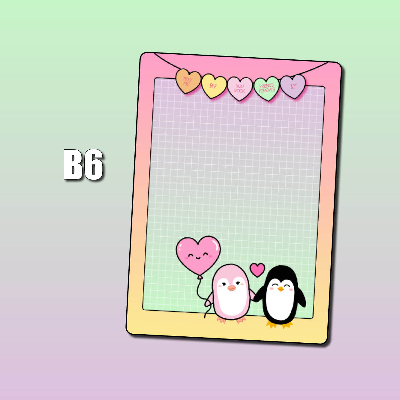 Friends Forever Jumbo Sticker – Shine Sticker Studio