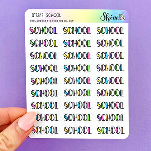 School Stickers