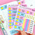A6 Hello Summer Hobonichi Date Cover Stickers