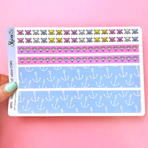 Treasure Trove Washi Strip Stickers