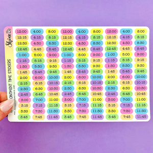 Appointment Time Stickers