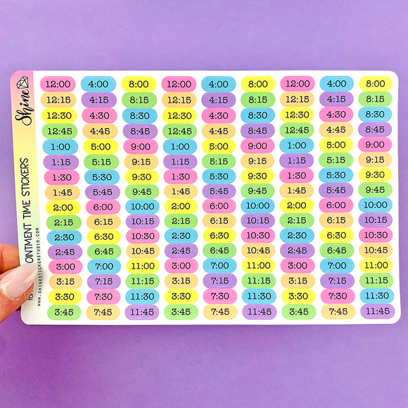 Appointment Time Stickers