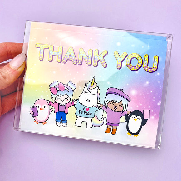 Shine Crew Thank You Cards