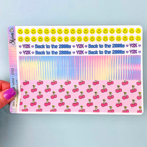 Y2K Subscription Sticker Sheets - July Subscription