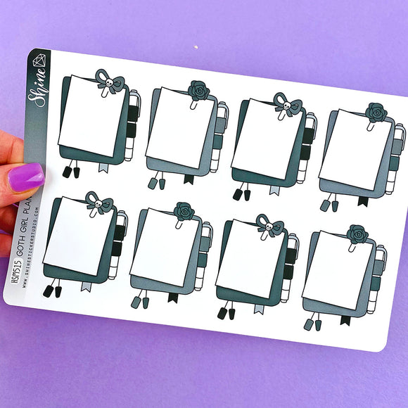 Goth Girl Planners Stickers