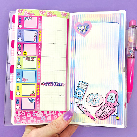 Y2K - Collab with The Angel Shoppe - Hobonichi Weeks Sticker Kit