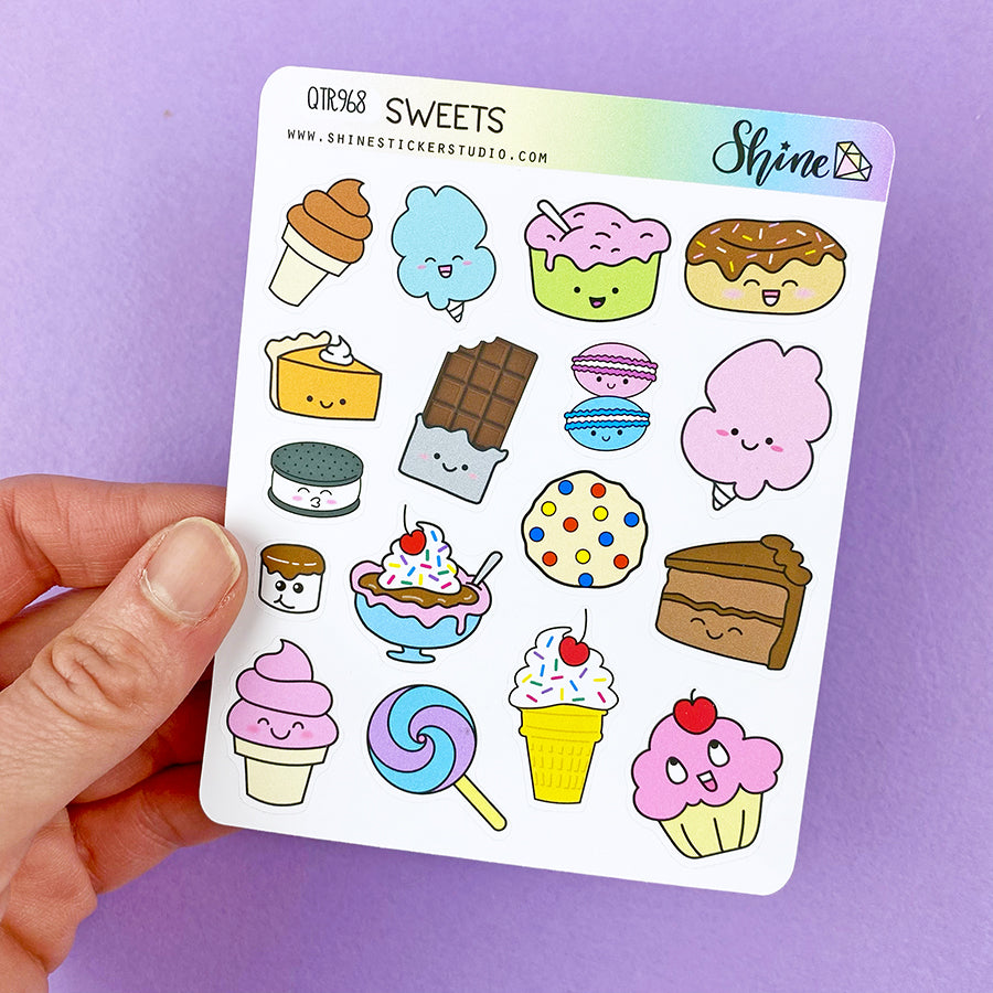 Kawaii Food - Farm Fresh - Snacks - Sweets - Decorative Stickers ...