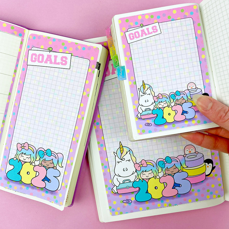 CLEARANCE 2025 Planner Jumbo Sticker – Shine Sticker Studio