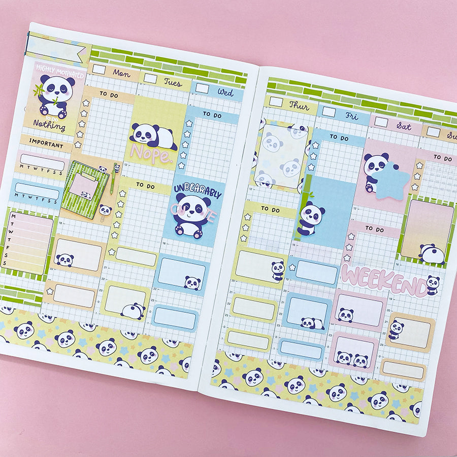 Unbearably Cute Hobonichi Cousin Planner Sticker Kit – Shine Sticker Studio