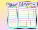 My Orders Order Tracking Jumbo Sticker