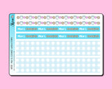Milk & Cookies Washi Strip Stickers