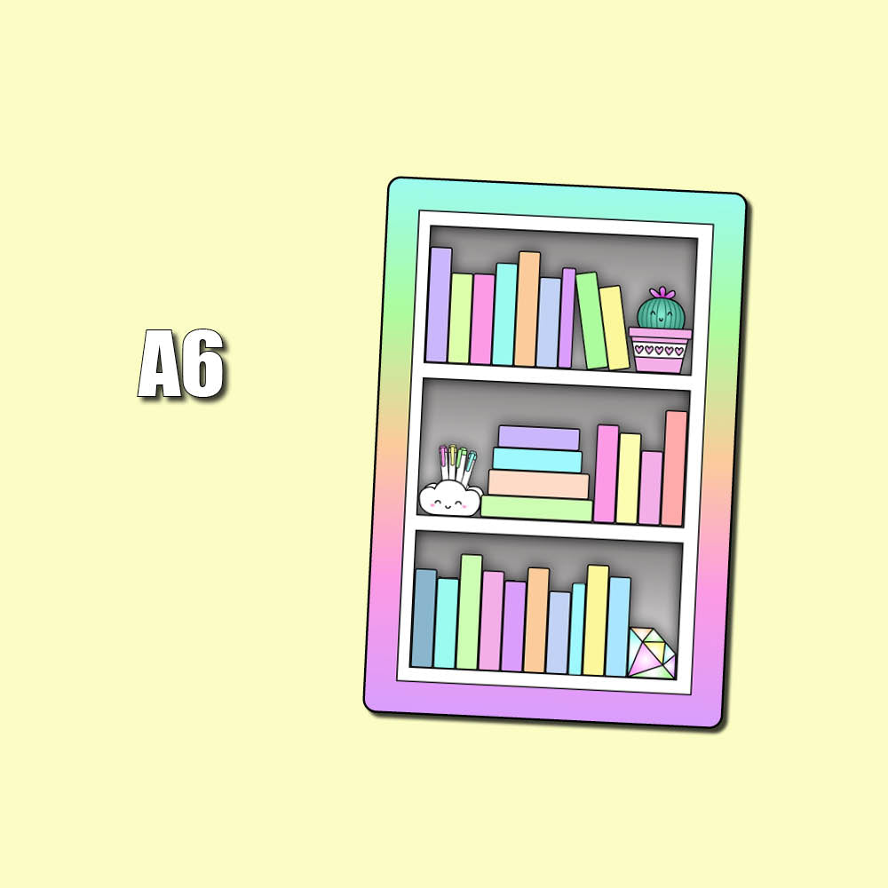 Reading Log Jumbo Sticker – Shine Sticker Studio