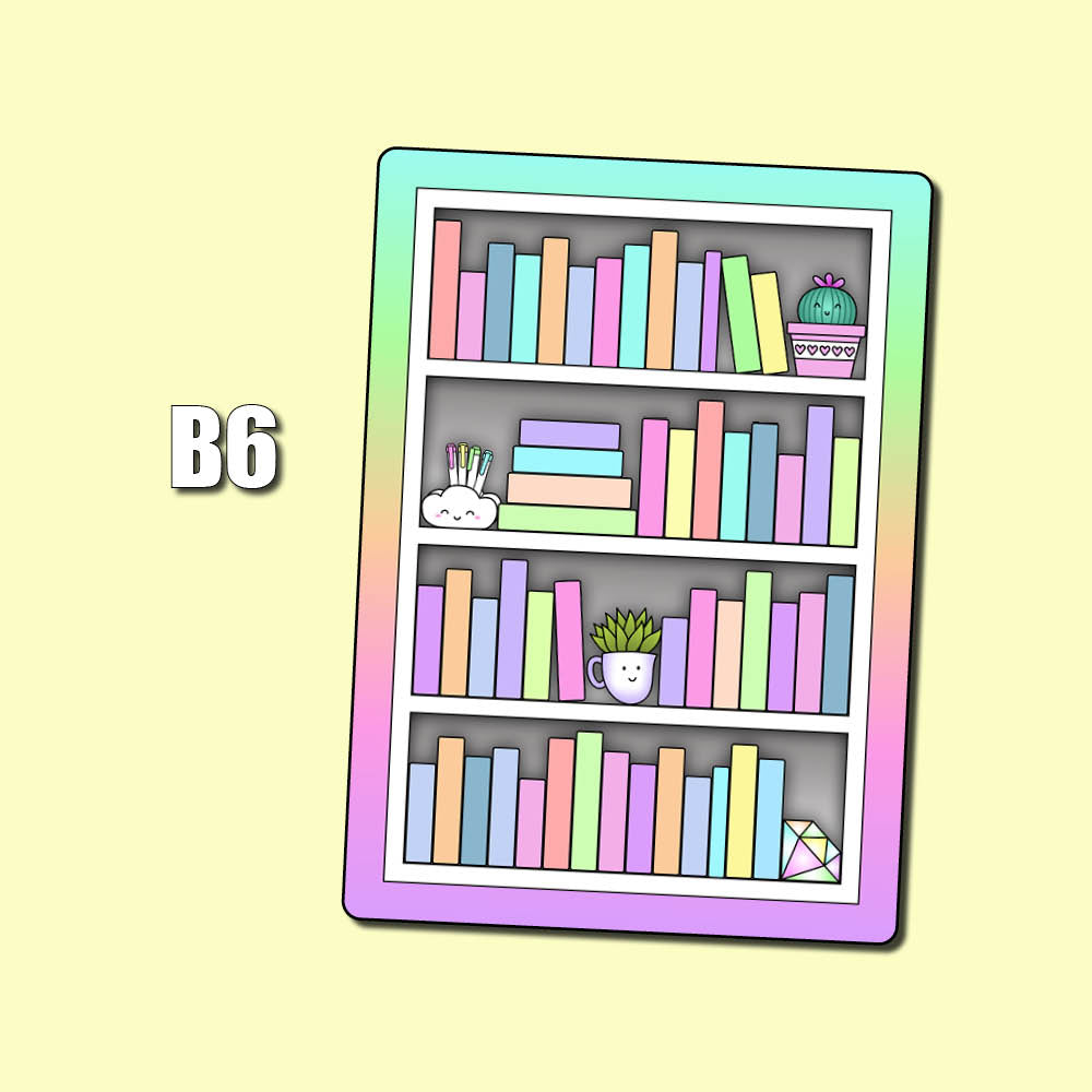 Reading Log Jumbo Sticker – Shine Sticker Studio