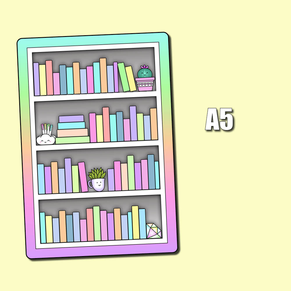 Reading Log Jumbo Sticker – Shine Sticker Studio