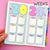 2024 Monthly Double Page Jumbo Sticker
