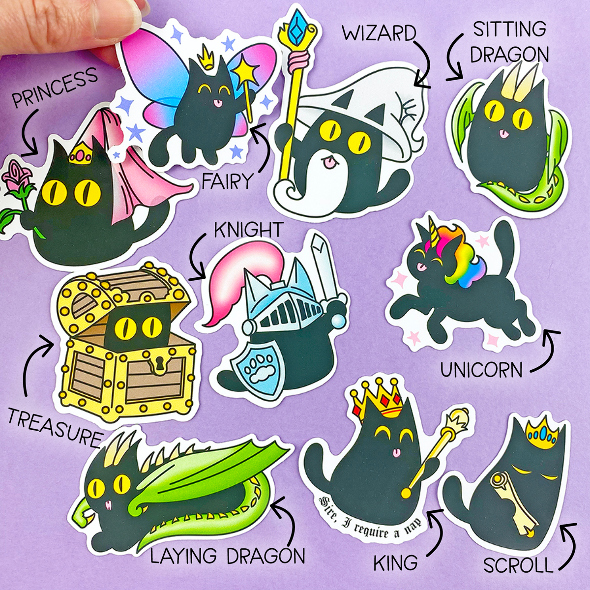 Edgar Enchanted Planner Sticker DIE CUT Collection – Shine Sticker Studio