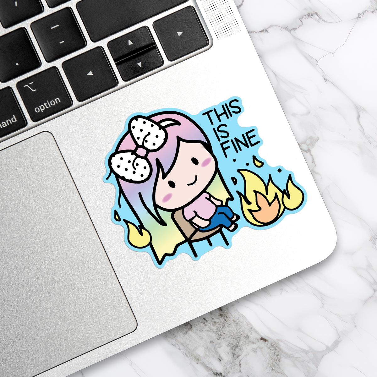 White Vinyl Custom Stickers – Shine Sticker Studio