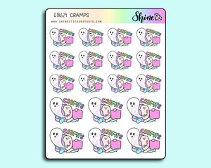 Luna Cramps Stickers