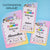Pastel Rainbow "This Planner Belongs To" Jumbo Sticker