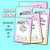 Pastel Rainbow "This Planner Belongs To" Jumbo Sticker
