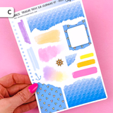 Treasure Trove Subscription Sticker Sheets - June Subscription