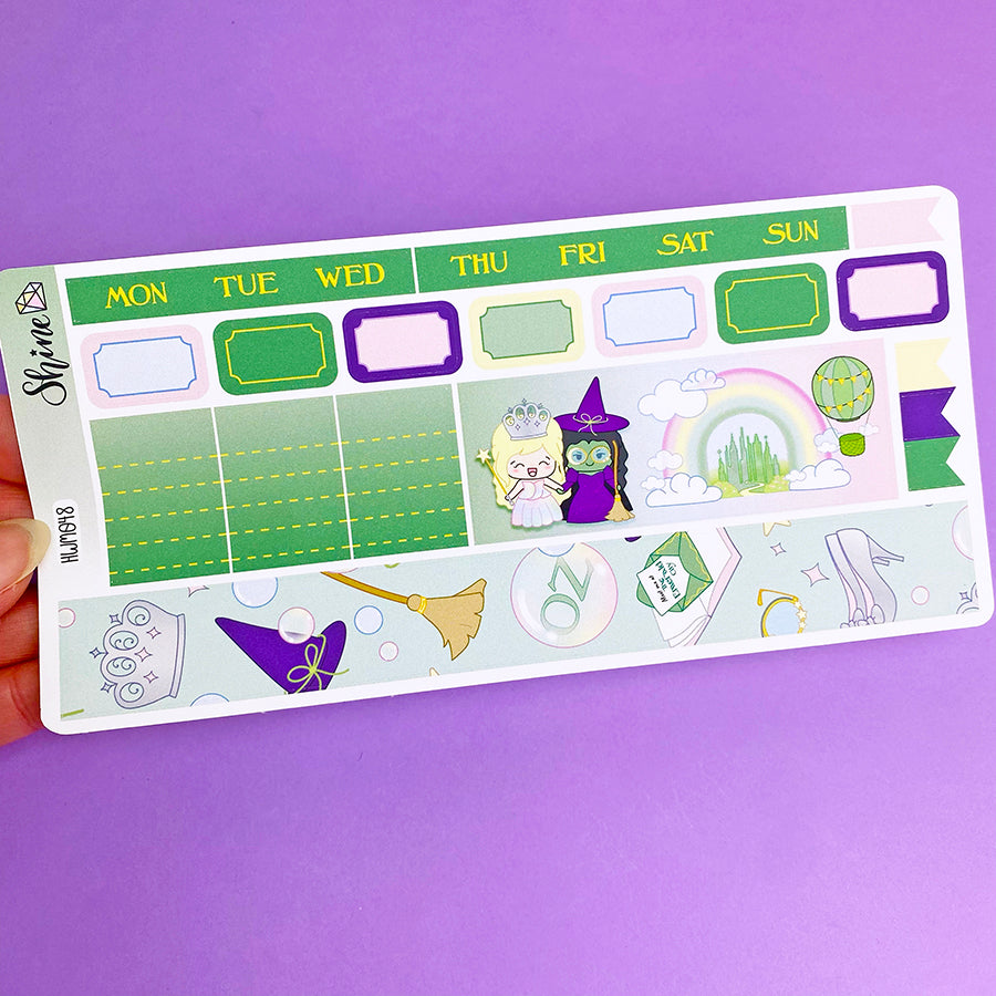 The Witches of Oz Monthly Sticker Kit - Hobonichi Weeks – Shine Sticker ...