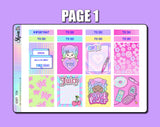Y2K - Collab with The Angel Shoppe - Hobonichi Cousin Sticker Kit