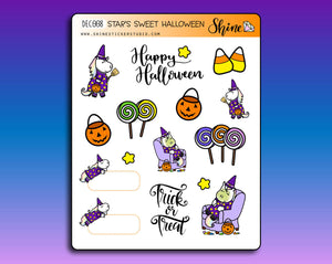 Star's Sweet Halloween Deco Stickers