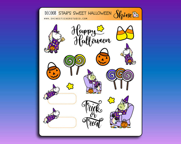 Star's Sweet Halloween Deco Stickers