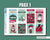 CLEARANCE Santa's Workshop - Hobonichi Cousin Sticker Kit