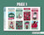 CLEARANCE Santa's Workshop - Hobonichi Cousin Sticker Kit