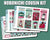 CLEARANCE Santa's Workshop - Hobonichi Cousin Sticker Kit