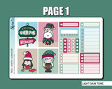 Santa's Workshop - Mini Sticker Kit Print Pression