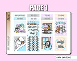 Snuggly Things - Hobonichi Cousin Sticker Kit