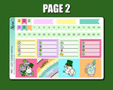 Undated Lucky Clover Monthly Kit - Standard Vertical