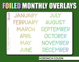 Undated Lucky Clover Monthly Kit - Standard Vertical