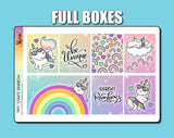 Star's Rainbow - Vertical Weekly Sticker Kit
