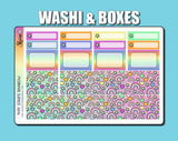 Star's Rainbow - Vertical Weekly Sticker Kit