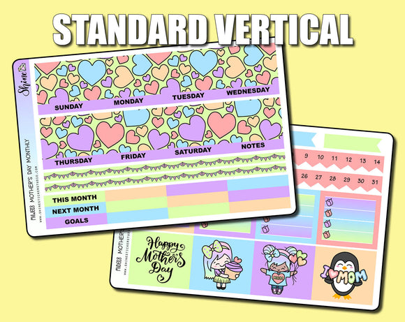 Undated Mother's Day Monthly Kit - Standard Vertical