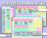 Undated Happy Birthday Monthly Kit - Print Pression
