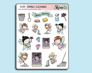 Animal Crossing Sticker & Spring Cleaning Deco Stickers By Shine Studio 