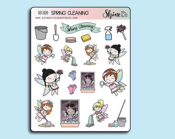 Animal Crossing Sticker & Spring Cleaning Deco Stickers By Shine Studio 