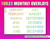 Undated Pride Love Monthly Kit - Standard Vertical